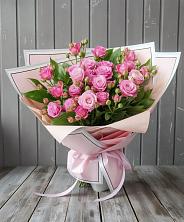 Букет Розовый кустик в Новом Приморского края