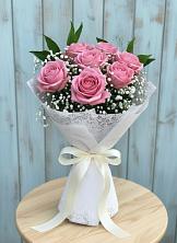 Букет цветов из:  Розы в Новом Приморского края