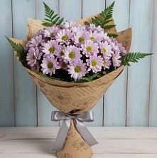 Букет цветов из:  Хризантемы в Новом Приморского края