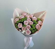 Букет доброе утро в Новом Приморского края Букет цветов из:  Розы и Хризантемы в Новом Приморского края