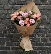 Букет цветов из:  Розы в Новом Приморского края