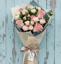Букет цветов из:  Розы в Новом Приморского края