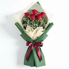 Букет цветов из:  Розы в Новом Приморского края
